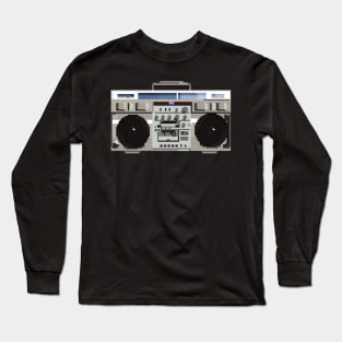 1980's boombox Long Sleeve T-Shirt